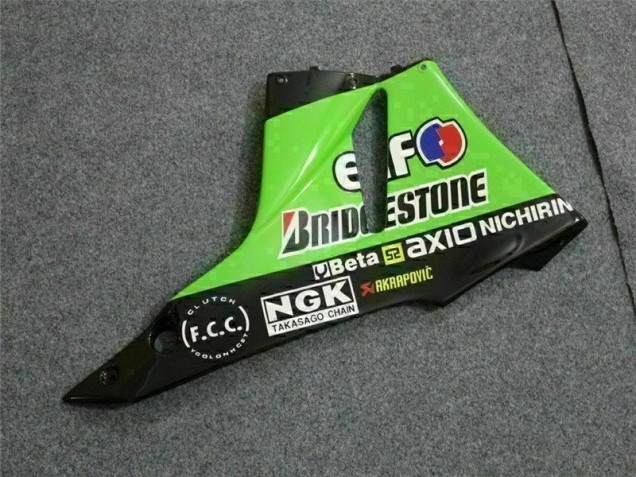 Schwarz Grün 3M Touch4 09-12 ZX6R Motorrad Verkleidung Schwarz Grün 3M Touch4 09-12 ZX6R Motorrad Verkleidung