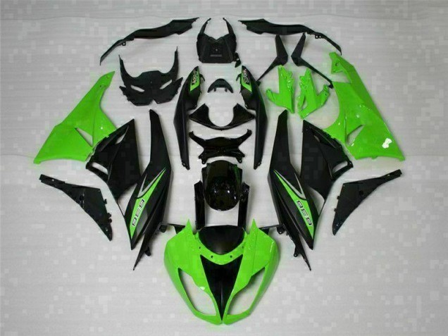 Schwarz Grün 636 09-12 ZX6R Motorrad Verkleidung Schwarz Grün 636 09-12 ZX6R Motorrad Verkleidung