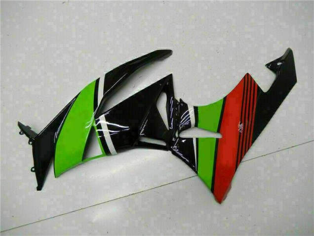 Schwarz Grün Rot 09-12 ZX6R Motorrad Verkleidung Schwarz Grün Rot 09-12 ZX6R Motorrad Verkleidung