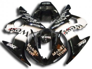 Schwarz Mobil West 03-05 YZF R6 Motorrad Verkleidung