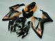 Schwarz Orange 06-07 GSXR 600/750 Motorrad Verkleidung