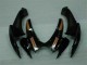 Schwarz Orange 06-07 GSXR 600/750 Motorrad Verkleidung