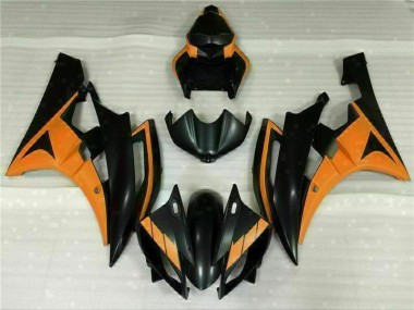 Schwarz Orange 06-07 YZF R6 Motorrad Verkleidung