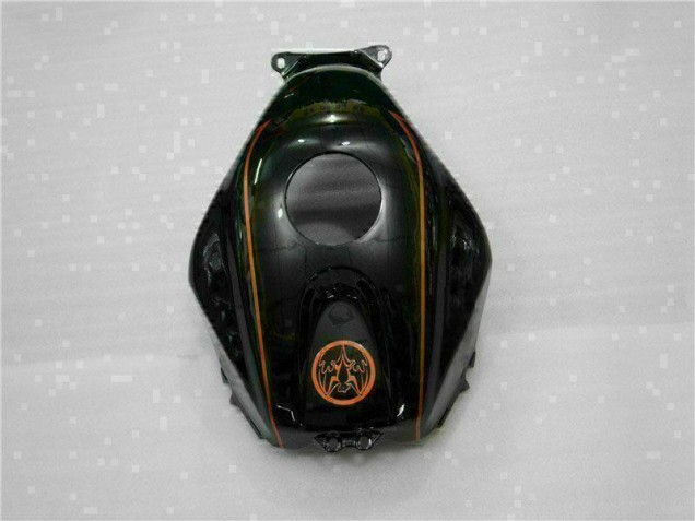 Schwarz Orange BACARDI 05-06 CBR600RR Motorrad Verkleidung