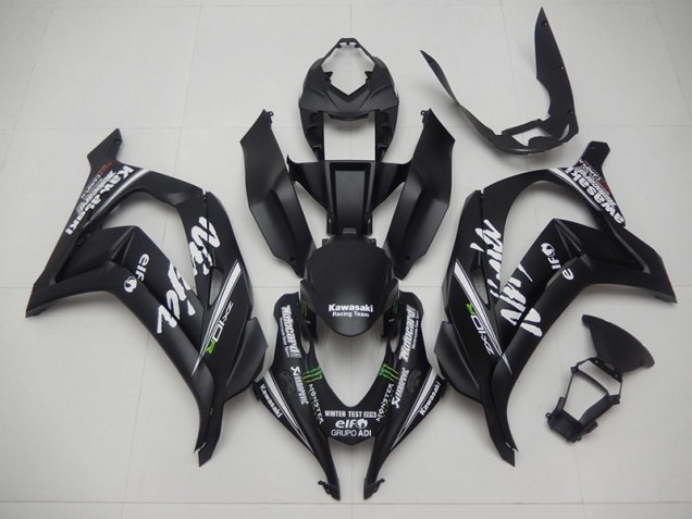 Schwarz Racing Team Ninja 16-19 ZX10R Motorrad Verkleidung Schwarz Racing Team Ninja 16-19 ZX10R Motorrad Verkleidung