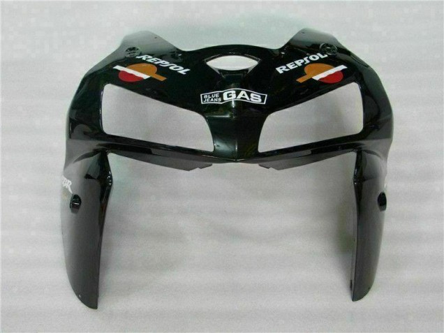 Schwarz Repsol 05-06 CBR600RR Motorrad Verkleidung Schwarz Repsol 05-06 CBR600RR Motorrad Verkleidung
