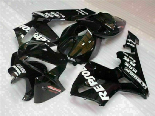 Schwarz Repsol 05-06 CBR600RR Motorrad Verkleidungen Schwarz Repsol 05-06 CBR600RR Motorrad Verkleidungen