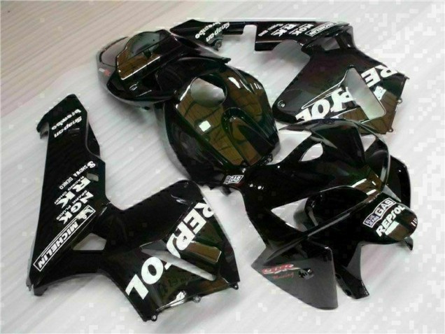 Schwarz Repsol 05-06 CBR600RR Motorrad Verkleidungen Schwarz Repsol 05-06 CBR600RR Motorrad Verkleidungen