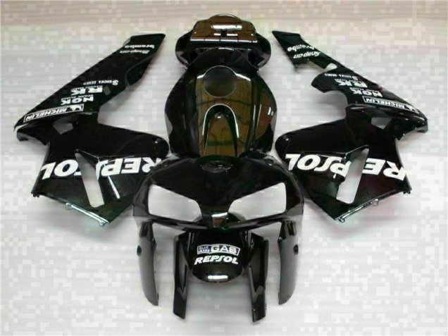 Schwarz Repsol 05-06 CBR600RR Motorrad Verkleidungen Schwarz Repsol 05-06 CBR600RR Motorrad Verkleidungen