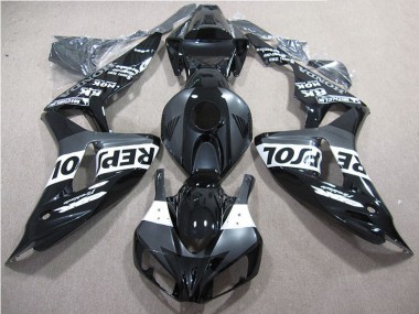 Schwarz Repsol 06-07 CBR1000RR Motorrad Verkleidung