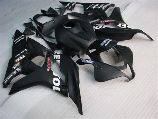 Schwarz Repsol 07-08 CBR600RR Motorrad Verkleidung Schwarz Repsol 07-08 CBR600RR Motorrad Verkleidung