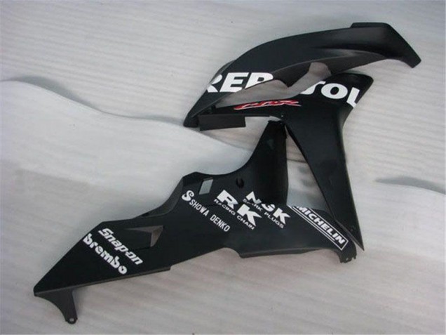 Schwarz Repsol 07-08 CBR600RR Motorrad Verkleidung Schwarz Repsol 07-08 CBR600RR Motorrad Verkleidung