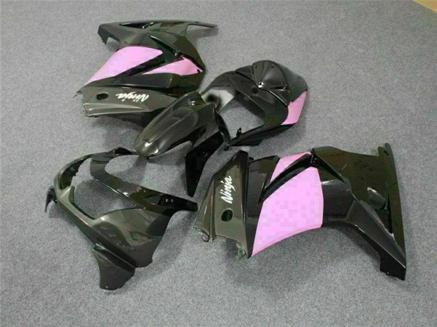Schwarz Rosa Ninja 08-12 EX250 Motorrad Verkleidung