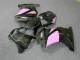 Schwarz Rosa Ninja 08-12 EX250 Motorrad Verkleidung