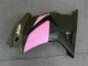 Schwarz Rosa Ninja 08-12 EX250 Motorrad Verkleidung