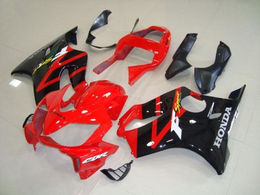 Schwarz Rot 01-03 CBR600 F4i Motorrad Verkleidung