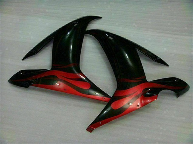 Schwarz Rot 02-03 YZF R1 Motorrad Verkleidungen Schwarz Rot 02-03 YZF R1 Motorrad Verkleidungen
