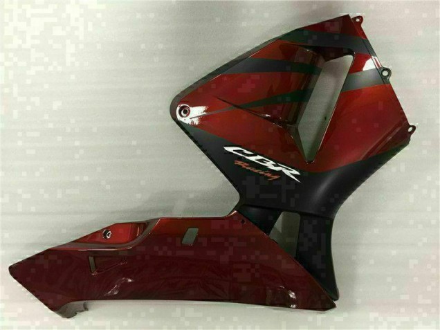 Schwarz Rot 03-04 CBR600RR Motorrad Verkleidungen