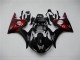 Schwarz Rot 03-05 YZF R6 Motorrad Verkleidung Schwarz Rot 03-05 YZF R6 Motorrad Verkleidung