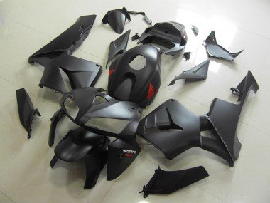 Schwarz Rot 05-06 CBR600RR Motorrad Verkleidungen