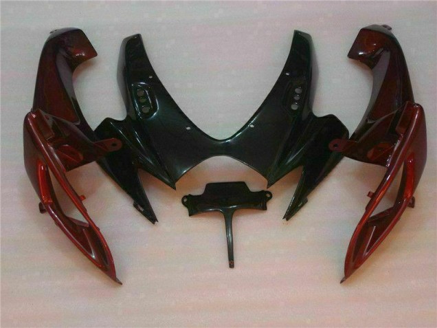 Schwarz Rot 06-07 GSXR 600/750 Motorrad Verkleidungen Schwarz Rot 06-07 GSXR 600/750 Motorrad Verkleidungen