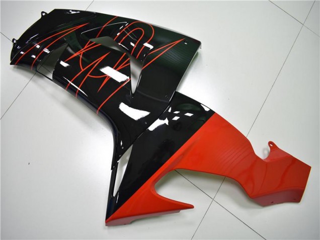 Schwarz Rot 06-07 ZX10R Motorrad Verkleidung Schwarz Rot 06-07 ZX10R Motorrad Verkleidung