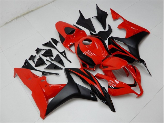 Schwarz Rot 07-08 CBR600RR Motorrad Vollverkleidung Schwarz Rot 07-08 CBR600RR Motorrad Vollverkleidung
