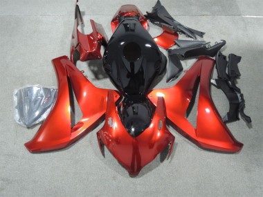 Schwarz Rot 08-11 CBR1000RR Motorrad Verkleidung