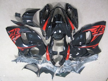 Schwarz Rot 08-19 GSXR 1300 Hayabusa Motorrad Vollverkleidung