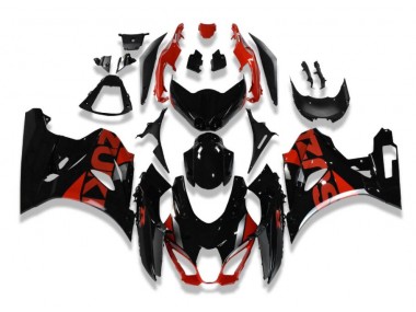 Schwarz Rot 17-21 GSXR 1000 Motorrad Verkleidungen