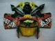 Schwarz Rot Gelb 46 05-06 CBR600RR Motorrad Verkleidung Schwarz Rot Gelb 46 05-06 CBR600RR Motorrad Verkleidung