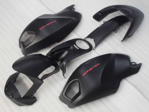 Schwarz Rot Monster 08-12 Ducati Monster 696 Motorrad Verkleidung Schwarz Rot Monster 08-12 Ducati Monster 696 Motorrad Verkleidung