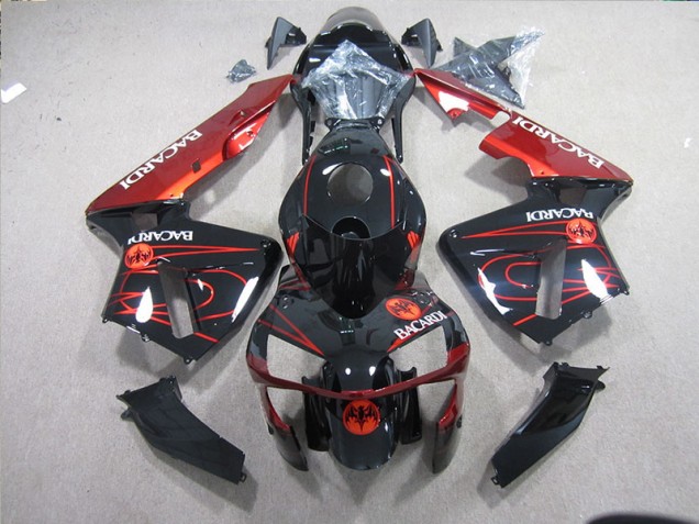 Schwarz Rot Racardi 03-05 ZX10R Motorrad Verkleidung Schwarz Rot Racardi 03-05 ZX10R Motorrad Verkleidung