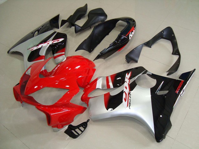 Schwarz Rot Silber 04-07 CBR600 F4i Motorrad Verkleidungen