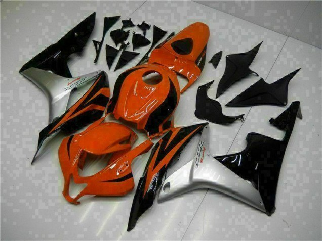 Schwarz Rot Silber 07-08 CBR600RR Motorrad Verkleidung Schwarz Rot Silber 07-08 CBR600RR Motorrad Verkleidung