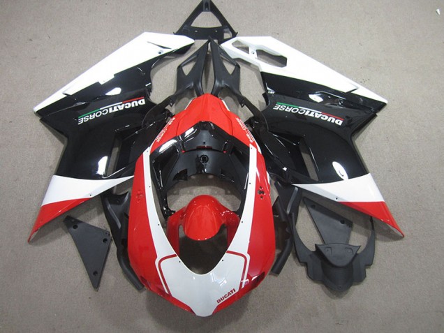 Schwarz Rote Weiß 07-14 Ducati 848 Motorrad Verkleidung Schwarz Rote Weiß 07-14 Ducati 848 Motorrad Verkleidung