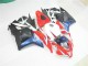 Schwarz Rote Weiß 09-12 CBR600RR Motorrad Verkleidungen
