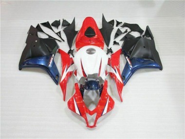Schwarz Rote Weiß 09-12 CBR600RR Motorrad Verkleidungen