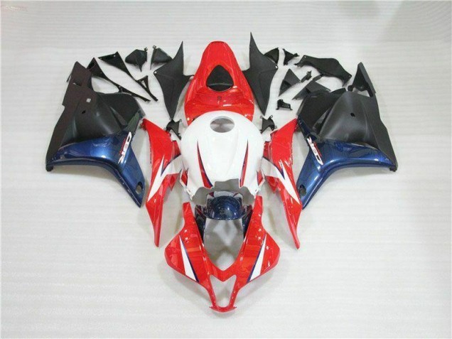 Schwarz Rote Weiß 09-12 CBR600RR Motorrad Verkleidungen