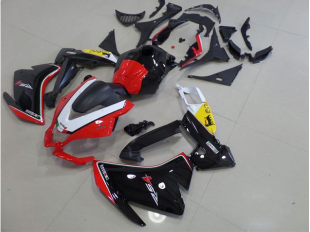 Schwarz Rote Weiß 11-18 RS4 50 125 Motorrad Verkleidung Schwarz Rote Weiß 11-18 RS4 50 125 Motorrad Verkleidung