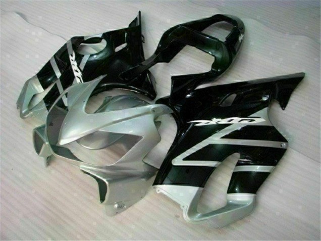 Schwarz Silber 01-03 CBR600 F4i Motorrad Verkleidung Schwarz Silber 01-03 CBR600 F4i Motorrad Verkleidung