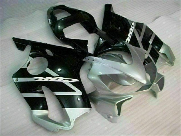 Schwarz Silber 01-03 CBR600 F4i Motorrad Verkleidung Schwarz Silber 01-03 CBR600 F4i Motorrad Verkleidung