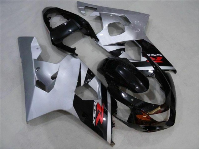 Schwarz Silber 04-05 GSXR 600/750 Motorrad Verkleidung Schwarz Silber 04-05 GSXR 600/750 Motorrad Verkleidung