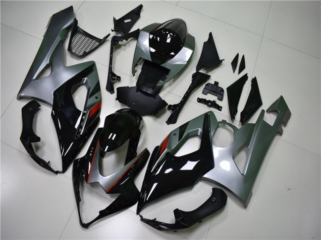 Schwarz Silber 05-06 GSXR 1000 Motorrad Verkleidung Schwarz Silber 05-06 GSXR 1000 Motorrad Verkleidung