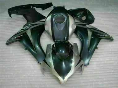 Schwarz Silber 08-11 CBR1000RR Motorrad Verkleidung