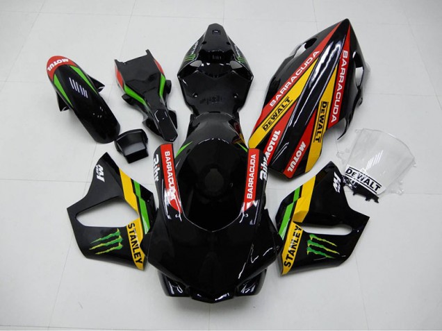 Schwarz Stanley 15-19 YZF R1 Motorrad Verkleidung Schwarz Stanley 15-19 YZF R1 Motorrad Verkleidung