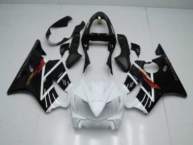 Schwarz Weiß 01-03 CBR600 F4i Motorrad Verkleidung