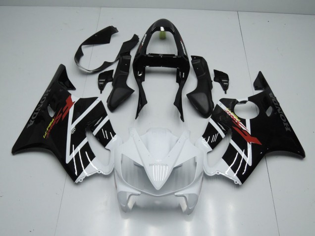 Schwarz Weiß 01-03 CBR600 F4i Motorrad Verkleidung