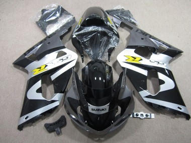 Schwarz Weiß 01-03 GSXR 600 Motorrad Verkleidung