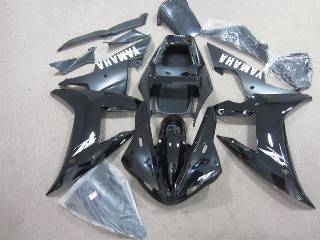 Schwarz Weiß 02-03 YZF R1 Motorrad Vollverkleidung Schwarz Weiß 02-03 YZF R1 Motorrad Vollverkleidung